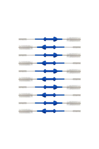 Double Ended Valve Brush - Blue